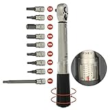 VENZO Bicycle Bike Torque Wrench Allen Key Tool Socket Set Kit [並行輸入品]