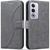 【Torske】Oppo A3 5G ケース 手帳型 ユニークなテクスチャー 質感たっぷり 保護パフォーマンス オッポ A3 5G ケース オッポ A3 Pro 5G 手帳 携帯ケース 軽量 カード入れ 手作り 清潔できちんとした外観 Oppo A3 Pro ケース Oppo A3 5G スマホケース オッポ A3 カバー ブルー