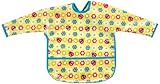 AM PM Kids! Long Sleeved Toddler Bib, Ladybugs and Flowers by AM PM Kids!