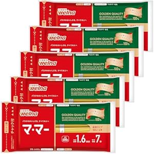 マ・マー チャック付結束スパゲティ 1.6mm 600g×5個