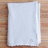 gelato pique ジェラートピケ スフレスカラップブランケット pwgg165577 BLUE F