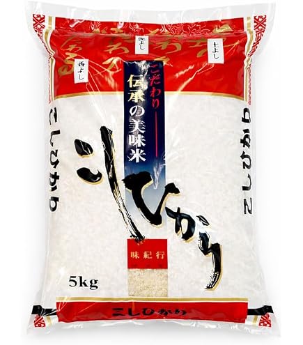 Amazon.co.jp: 新米 白米 コシヒカリ 5kg 滋賀県産 令和8年 80 : 食品