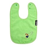 Mum 2 Mum スタンダードビブ刺しゅう入り ライムダック