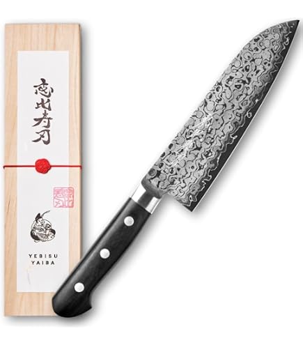【used】恵比寿刃　凪　三徳包丁 Amazon | 恵比寿刃 凪 -nagi- / 三徳包丁 180mm 堺 高級包丁 VG-10 槌