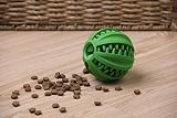 Petony Interactive IQ Non-Toxic Rubber Dental Treat Tooth Cleaning Toy for Dogs Training Playing Che