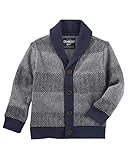 OshKosh B'Gosh Boys' Striped Cardigan (24 Months Navy) [並行輸入品]