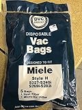 Miele Type H Bags 5bags + 2 Filters