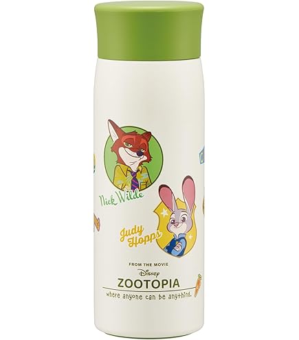 Amazon｜魔法瓶 ズートピア ニック・ワイルド 水筒 タンブラー 保温