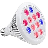 植物ライト 植物育成用LEDランプ 水耕栽培ランプ 室内用 プラントライト 植物育成用ランプ　プラントライト園芸 室内栽培ランプ 三つの波長(660nm/630nm/460nm) 低消費電力 長寿命 