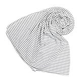 コッパーパール KNIT SWADDLE BLANKET おくるみ ブランケット スワドル ホワイト ベビー ホワイト/グレー (並行輸入品)