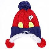 Domybest 【ニャー！ニャー！ニャー！】秋冬ニット帽子 ベビーキャップ 野球帽 かわいい子猫のパターン キャンディーの色 写真小道具 防寒対策 快適 柔らかく スポーツ 誕生日 幼稚園 1-2歳