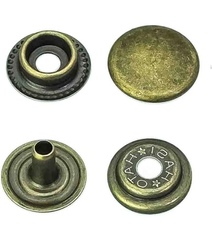 Amazon.co.jp: ジャンパーホック 7060 頭12.7mm×7mm 足11.5mm