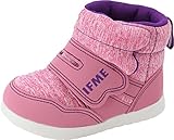 (イフミー) IFME 30-7704 子供 キッズ ベビー ハイカット スニーカー (13.0cm, ピンク)