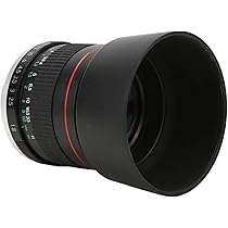 Amazon | 85mm F1.8大口径フルマニュアルフォーカスカメラレンズ