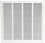 Speedi-Grille SG-1616 RAG 16-Inch by 16-Inch White Return Air Vent Grille with Fixed Blades [並行輸入品]