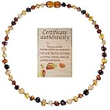 Mommy's Touch? 100% Natural Amber Teething Necklace For Babies (4-Color) - Anti-Inflammatory & Teeth