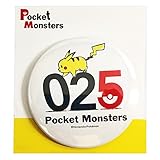 ポケットモンスター 缶バッチ φ7.5cm ピカチュウ 025 PMTB858