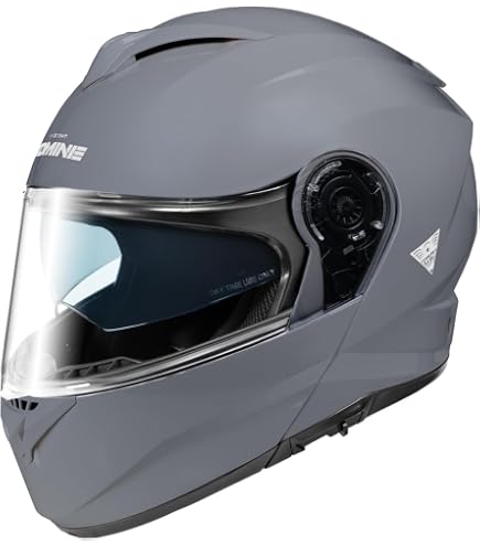 TNK工業インナーシールド内蔵システムヘルメット PT-2 ハーフマッド