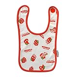 MONICA BABY BLUE ベビー スタイ スカル MONICAstrawberry スタイ Fサイズ レッド コットン 2111516008