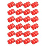 uxcell RC 防振 ゴム球 RC F4 F7 フライトコントローラー用 緩衝ボール M2x6mm (レッド) 24個入り