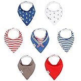 Baby Bandana Drool Bibs for Boys & Girls Sailor Set by Mumby by Mumby