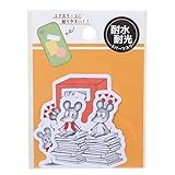 ねずみくんのチョッキ[ステッカー]ミニデココラージュステッカー/ねずみくんとねみちゃん