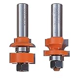 CMT 891.512.11 2-Piece Rail & Stile Bit Set, 1-1/8-Inch Diameter, 1/2-Inch Shank [並行輸入品]