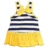 水着 ベビー スイミング 女の子 水着 スカート付き ワンピース水着 子供水着 ネイビー-NB 80cm