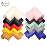 Carfeny コーナークッション 赤ちゃん コーナーガード 赤ちゃん/ベビー/お子様やご年配の方 ケガ防止! 360度全面保護 L型厚手 色 ランダム 10個 セット