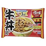 [冷凍] トロナ すき家 牛丼の具 お茶わんサイズ 70g×3袋入り