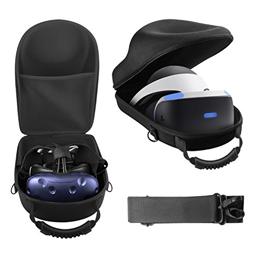 HTC VIVE PRO HMD VRとPlayStation VR PlayStation Camera の専用収納ボックス PSVR収納ケース 保護ボックス 旅行キャリーケース (ブラック) (PSVR&HTC VIVE PROケース)の表紙