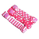 Andux Space ベビーカー用 おもちゃストラップ 3本セット TCGS-01 (ピンク)