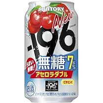 Amazon.co.jp: サントリー -196℃ 無糖 アセロラダブル 7％ 350ml