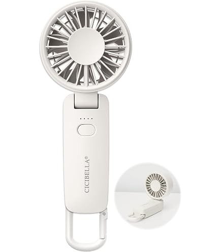 Amazon | CICIBELLA ハンディファン 冷却プレート【1秒瞬時-26℃級の