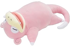 ポケモンセンターオリジナル もっちりぬいぐるみ Pokémon Sleep おやすみヤドン 38×27×15(H×W×D:㎝)