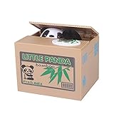 BaidecorキュートStealing CoinパンダMoney Box Piggy Bank