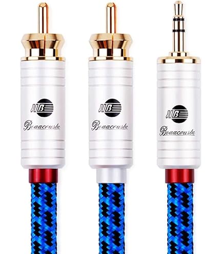 Amazon.co.jp: BOAACOUSTICドイツ AUX オーディオケーブル 標準3.5mm