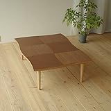 こたつ namiナミ 120cm こたつ 暖卓 幅120cm 奥行80cm 高さ38cm 座卓 ブラウン色 ウォールナット コタツ 暖房テーブル 洋室 和室に合う炬燵 家具調コタツ 北欧風ジャパニーズデザイン リビングテーブル 和ジャパニー