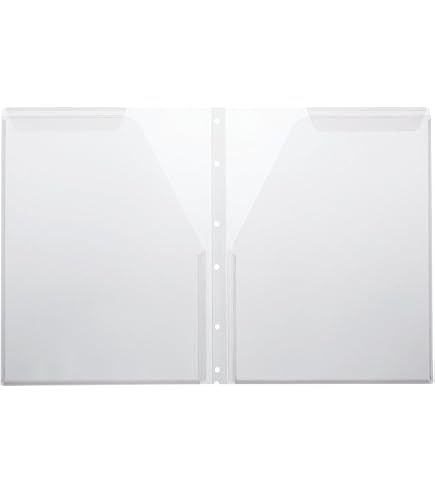 Amazon.co.jp: King Jim 6132-BK Hard Clear File, Expandable, Fixed