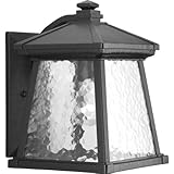 Progress Lighting P5907-31 Mac Collection 1-Light Wall Lantern Black [並行輸入品]
