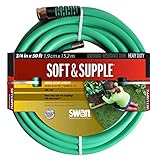 Swan Soft And Supple SNSS34050 3/4-Inch x 50-Foot Green Garden Hose [並行輸入品]