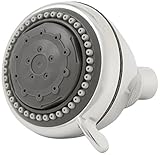 Plumb Craft 8675000 Body Moods 6 Spray Setting Fixed Showerhead, Chrome [並行輸入品]
