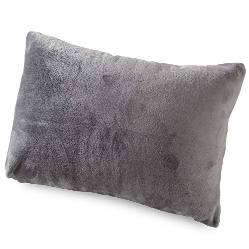 アイリスプラザ 枕カバー fondan ピローケース プレミアムマイクロファイバー とろけるような肌触り 静電気防止 洗える 高密度 品質保証書付き 90×43cm グレー