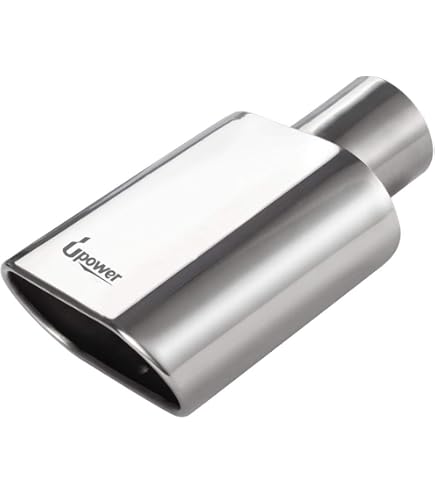 5 In Black Exhaust Tips Stainless Steel Exhaust Tip - 2.5" Inlet - Foto 7