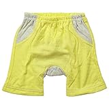 《初夏盛夏対応》(日本製) BO-PEEP(ボーピープ) スラブ天竺おしりクマ顔モンキーパンツ 95cm /YE NO.DP-72705