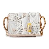 Take Me Home 初めての肌着 ギフトバスケット オーガニックコットン100% ベビー 9点セット クラウド (3-6ヶ月) [並行輸入品]