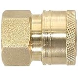 Valley Industries pk-85300102 Pressure Washerクイック接続カプラ、1 / 4 in FNPT