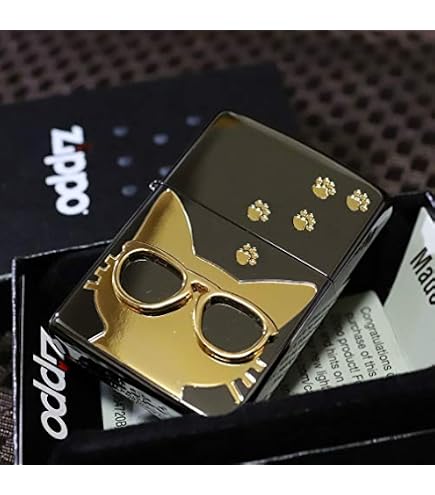 Amazon.co.jp: ZIPPO(ジッポー) ライター マルカイ キャットシリーズ 