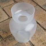 水栽培用ポット：ヒヤシンス1球用プラスチックポット（クリア） 6個セット ノーブランド品