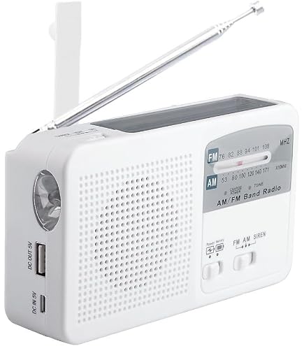 Amazon.co.jp: Qriom 山善(YAMAZEN) 防水ラジオ AM/FM/ワイドFM対応